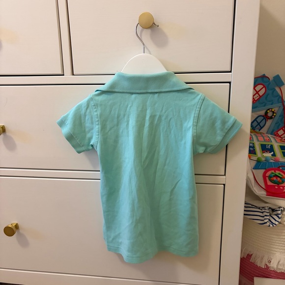 The Beaufort Bonnet Company + The Seaside Style Collaboration Seafoam Polo 2T - Picture 2 of 4